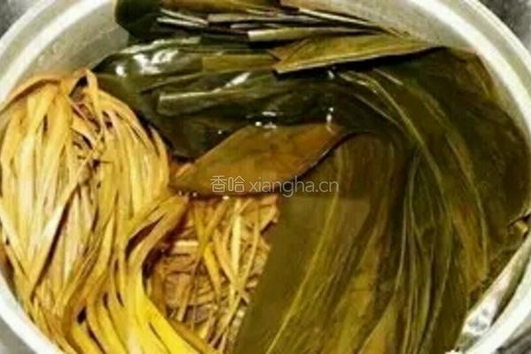 详细说说肉粽和红豆蜜枣粽做法以及独家煮棕秘籍的做法图解1