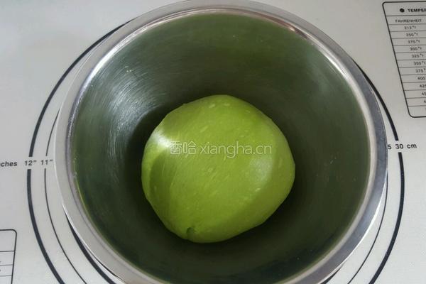 抹茶蜜豆吐司(五十铃)的做法图解6