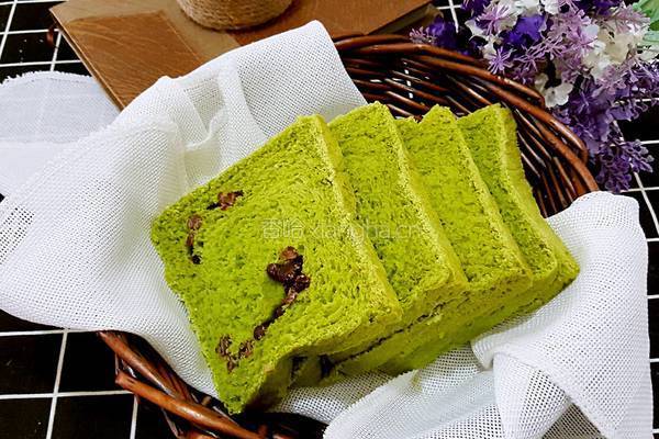抹茶蜜豆吐司(五十铃)的做法图解13