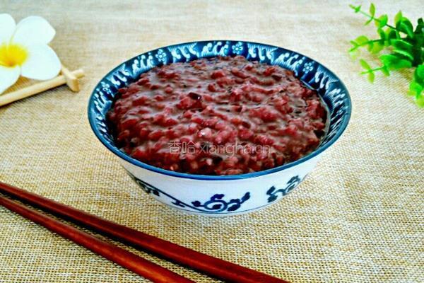 冰糖黑米粥的做法图解4