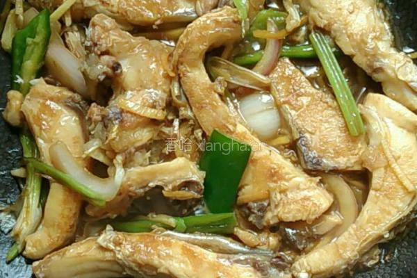 煎焖鲩鱼腩的做法图解15