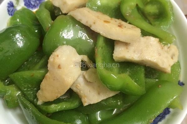 青椒炒肉卷的做法图解7