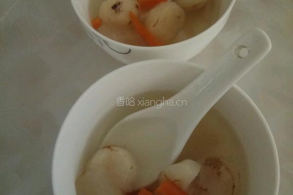 马蹄雪梨胡萝卜糖水的做法图解4