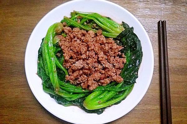 肉末菠菜的做法图解14