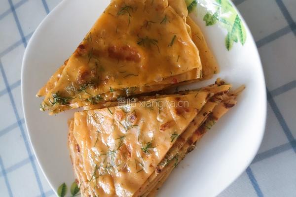 辣白菜煎饼🥞的做法图解4