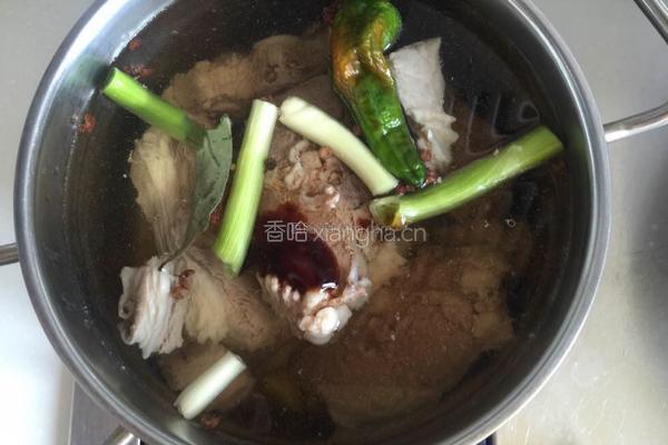 羊脊骨汤的做法图解4