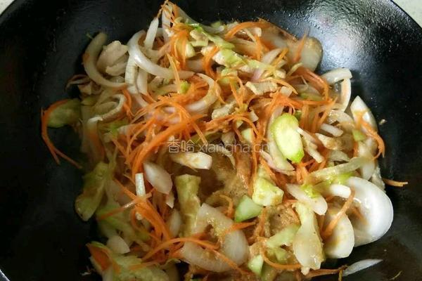 五花肉烤肉盖饭的做法图解4
