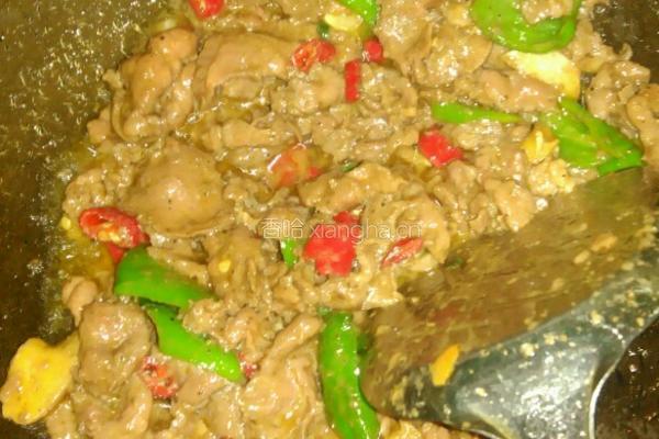 黑椒牛肉炒香干的做法图解7