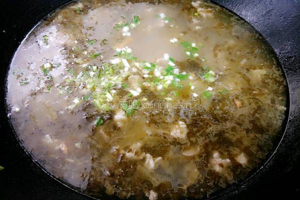酸菜肉丝面的做法图解8
