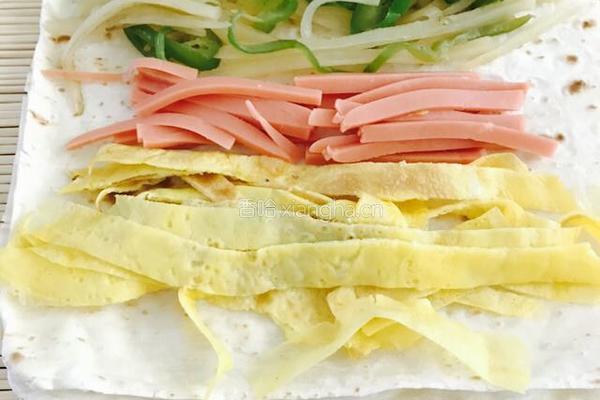 快手煎饼卷菜的做法图解10