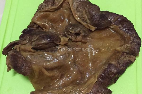 辣炒护心肉的做法图解1