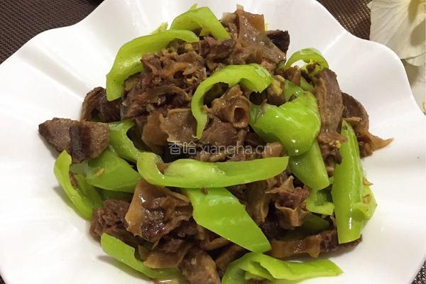 辣炒护心肉的做法图解7