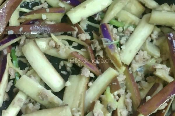 梅香肉沫茄子煲的做法图解12
