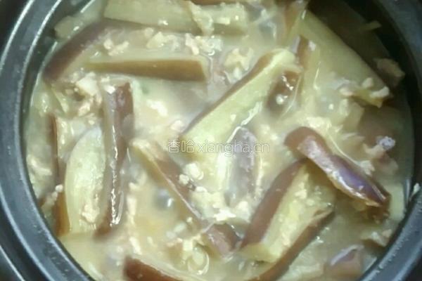 梅香肉沫茄子煲的做法图解14