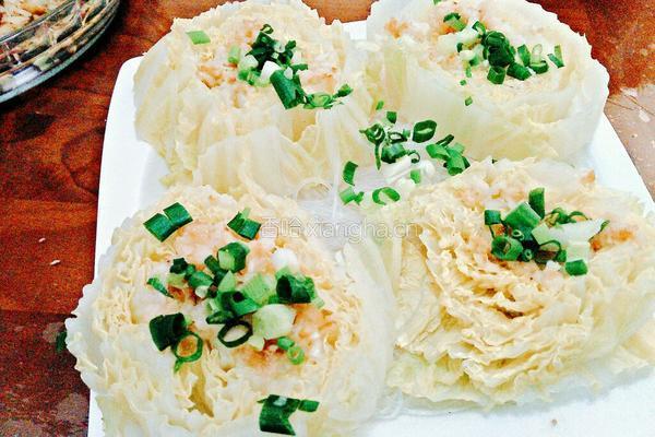 蒜蓉粉丝蒸娃娃菜的做法图解6