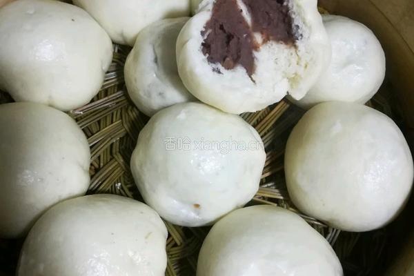 红薯豆沙包