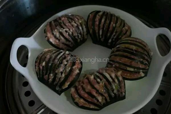 肉夹茄盒的做法图解4