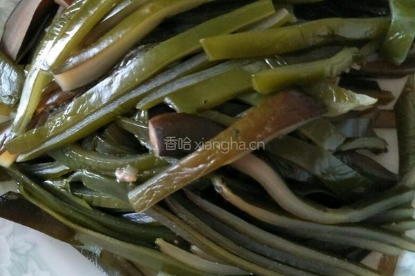 酸辣海带头的做法图解1
