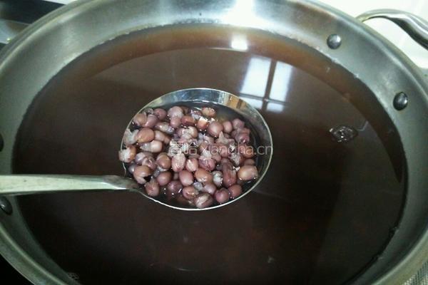 红豆粽子汤水的做法图解1