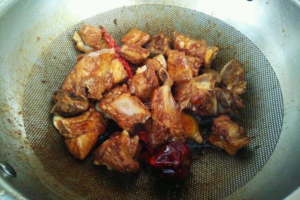 毛豆米烧排骨的做法图解8