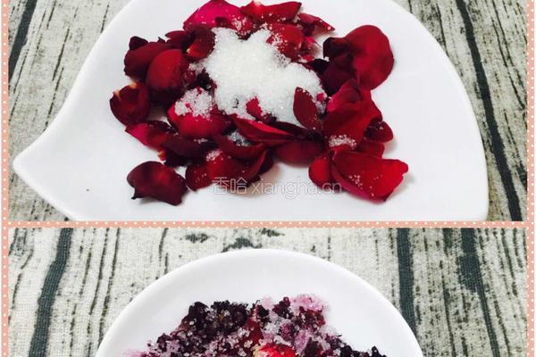 莲子泥玫瑰花饼糕的做法图解3