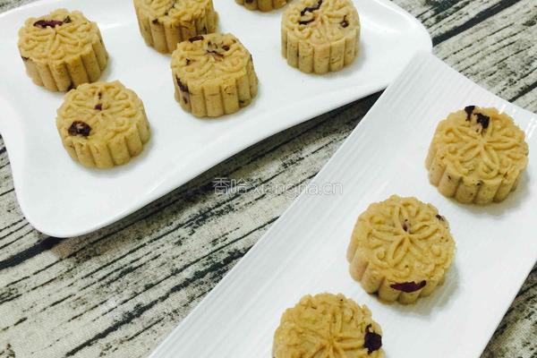 莲子泥玫瑰花饼糕的做法图解15