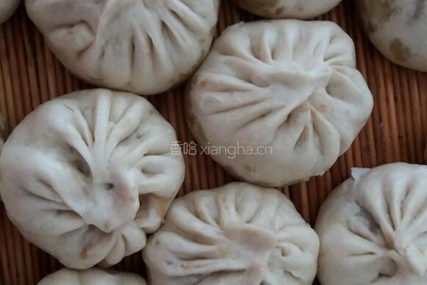 牛肉豆角生煎包的做法图解3