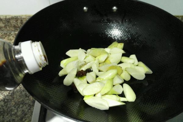 油焖茭白的做法图解6