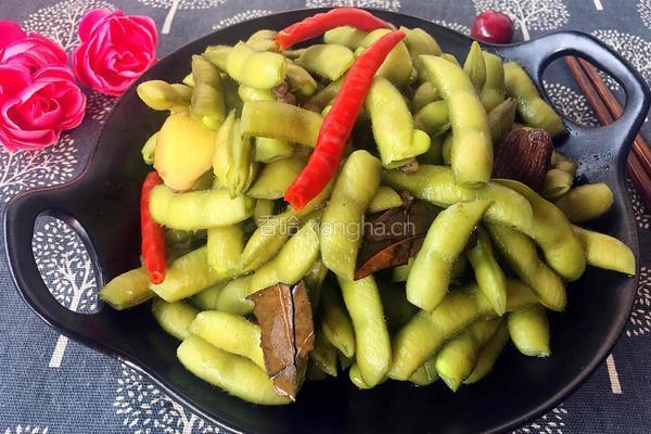 五香毛豆的做法图解9