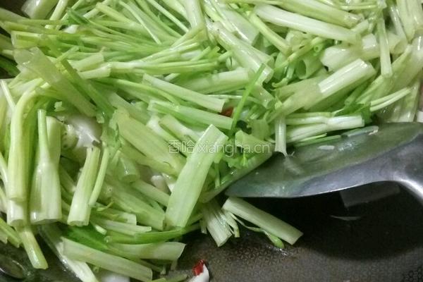 通菜梗炒酸笋的做法图解9