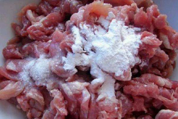 莴笋炒肉片的做法图解4