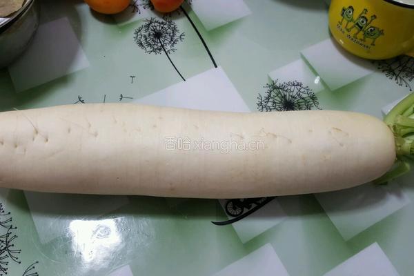 萝卜海带豆腐素包子的做法图解3
