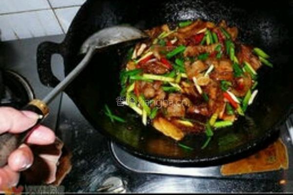 川菜回锅肉的做法图解9
