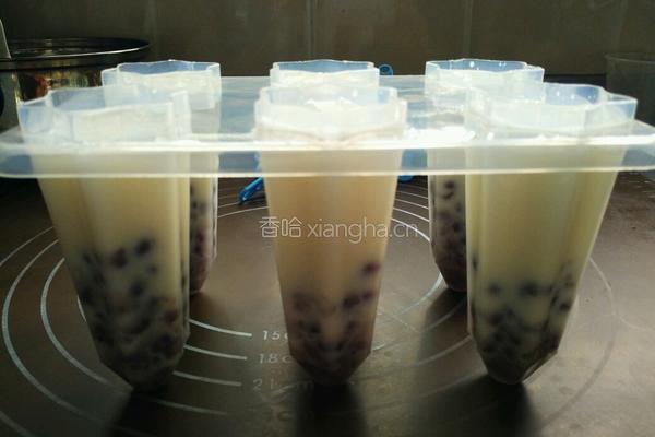 牛奶红豆冰棍的做法图解8
