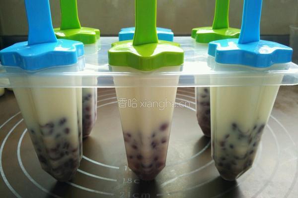 牛奶红豆冰棍的做法图解9