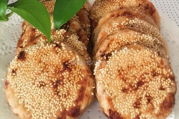 芝麻酱烧饼的做法图解1