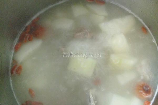 毛瓜骨头汤的做法图解8