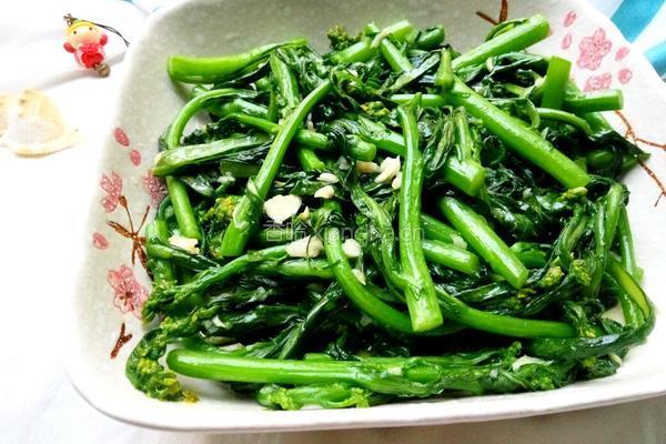 清炒菜心的做法图解7