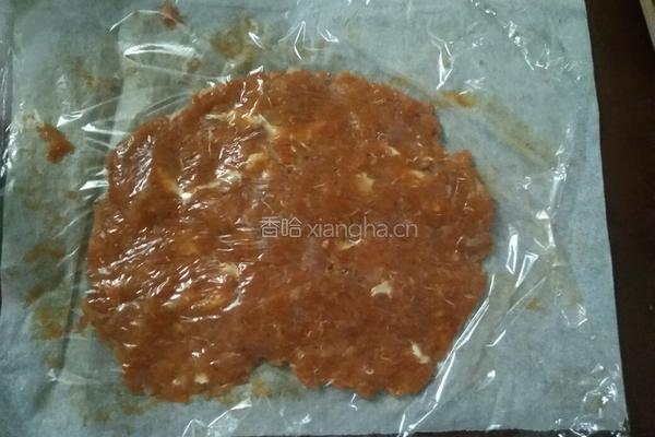 蜜汁奥良烤翅猪肉脯的做法图解5