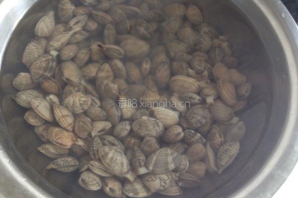 辣炒花蛤的做法图解1