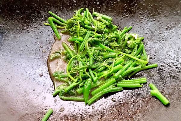 素炒南瓜苗的做法图解8