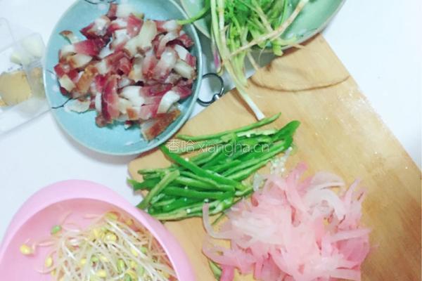 恩施炒豆皮的做法图解2
