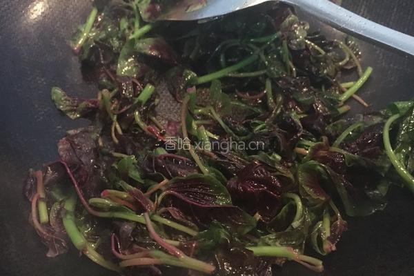 苋菜田园炒饭的做法图解7