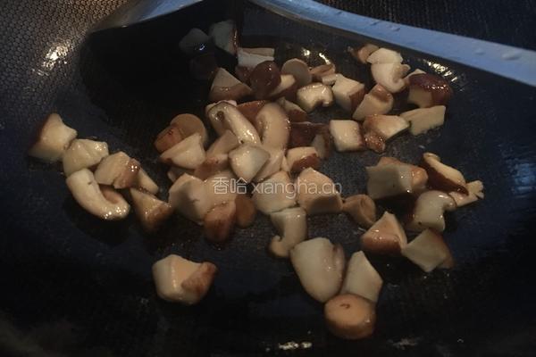 苋菜田园炒饭的做法图解13