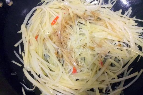 酸辣土豆丝的做法图解7