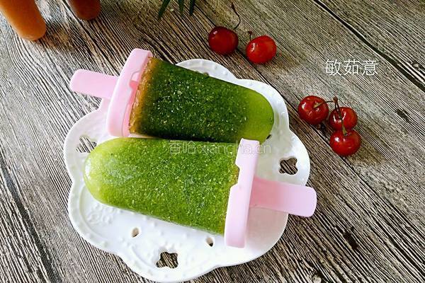 甜瓜冰棍的做法图解6