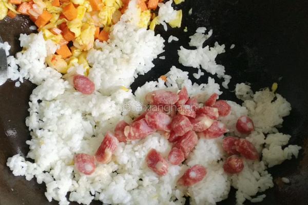 蓝调私家炒饭的做法图解7