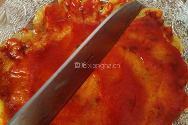 土豆丝茄汁蛋饼的做法图解13