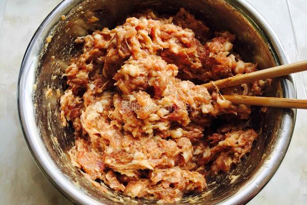 小笼包(小葱猪肉)的做法图解6