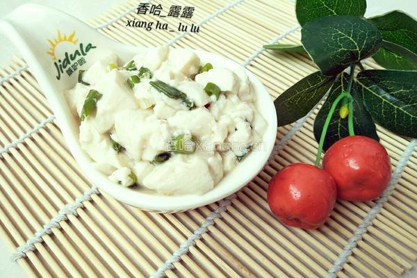 小葱拌豆腐的做法图解7